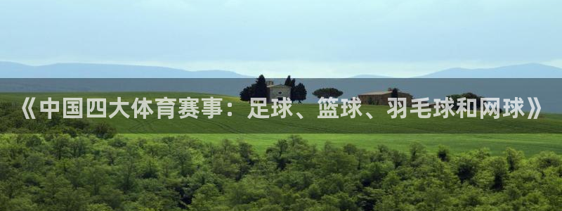 劲球体育下载：《中国四大体育赛事：足球、篮球、羽毛球和网球》